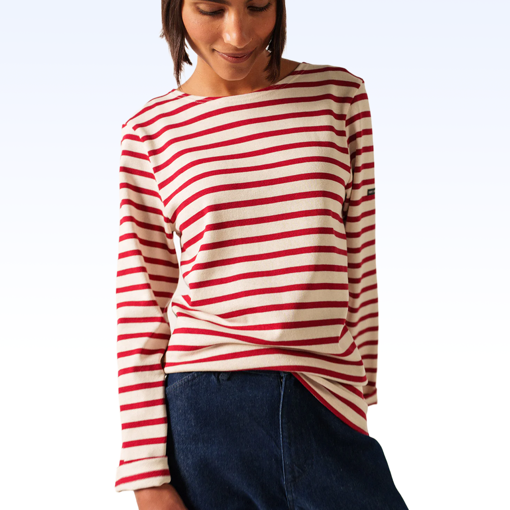 SAINT JAMES MERIDIEN MODERNE UNISEX BRETON SHIRT