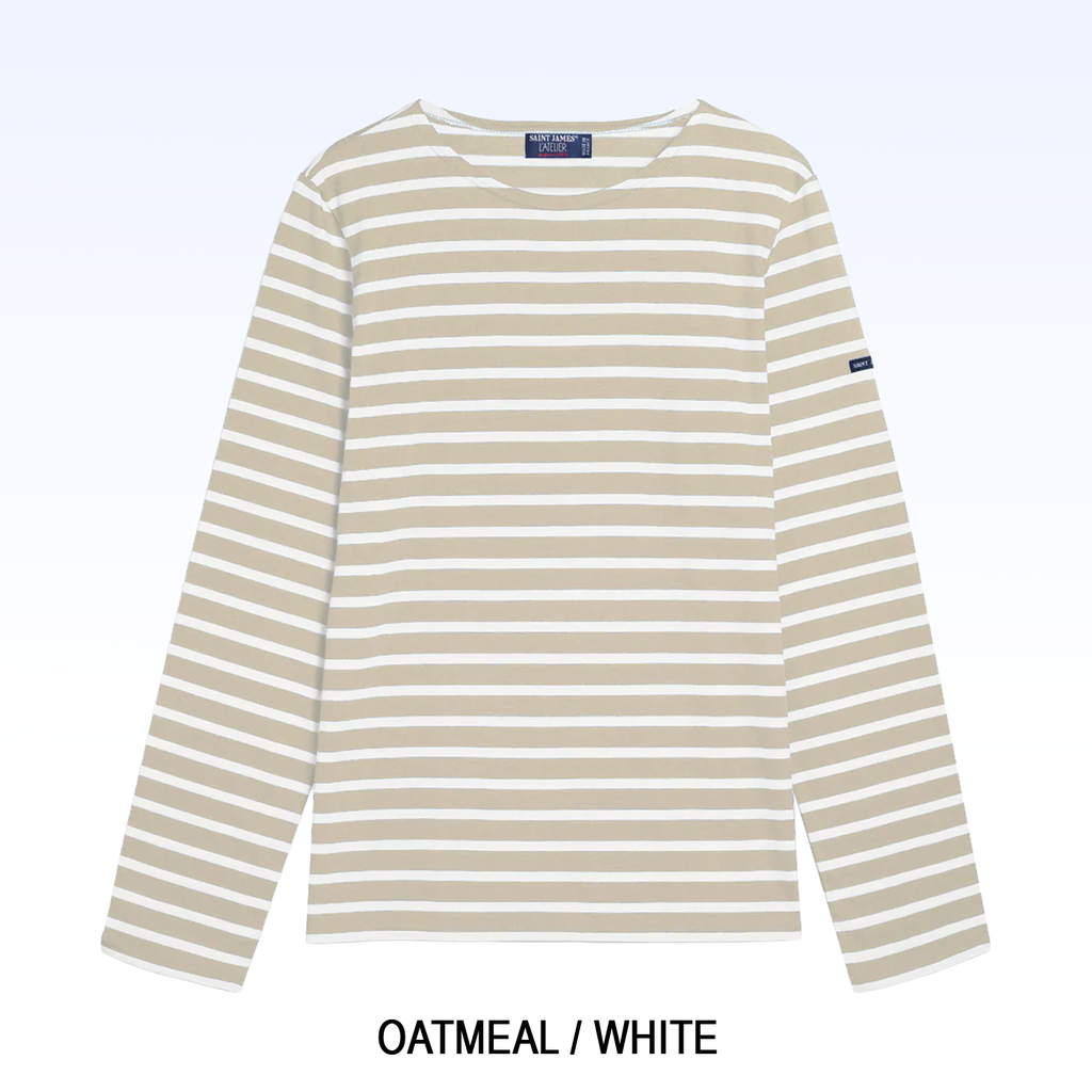SAINT JAMES MINQUIERS MODERN UNISEX BRETON SHIRT