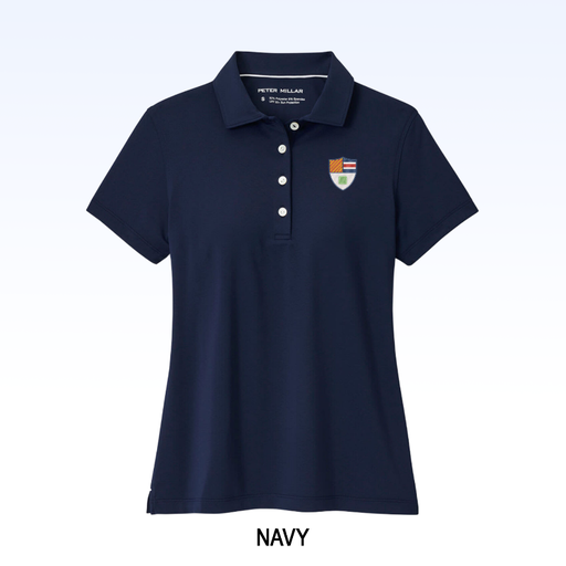 PETER MILLAR WOMEN'S SHORT SLEEVE BUTTON POLO