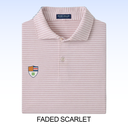 PETER MILLAR ALBATROSS STRIPE COTTON-BLEND PIQUÉ POLO