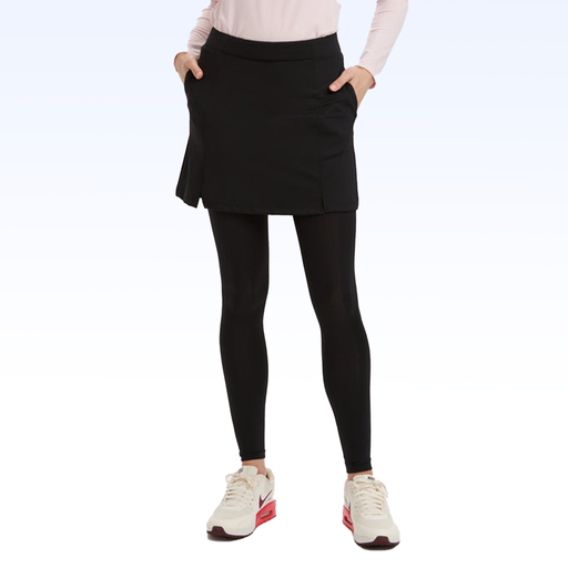 RENWICK SKIRTED LEGGING - Black