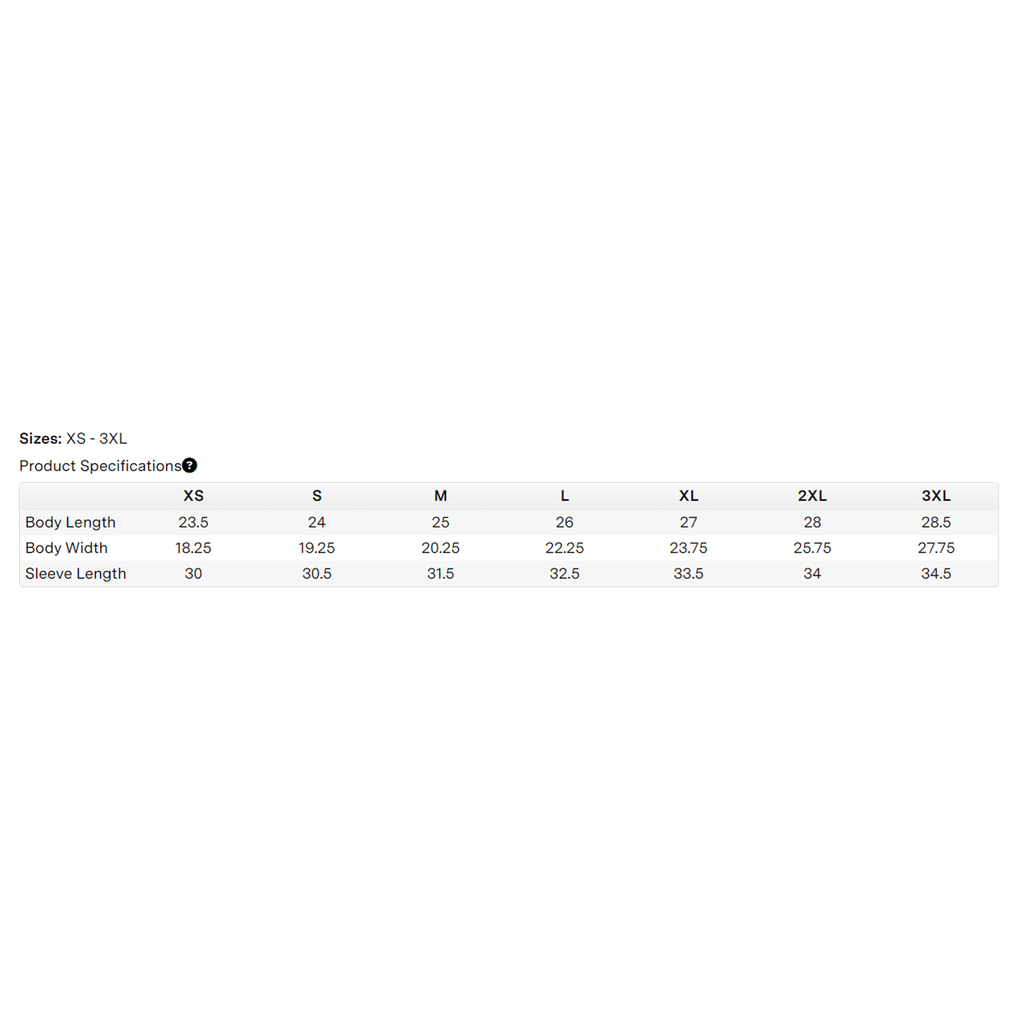 SizeChart